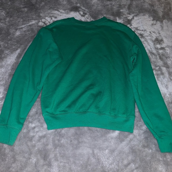 Dr. Seuss How the Grinch Stole Christmas Sweatshirt Green Juniors XS 1 - Picture 3 of 7